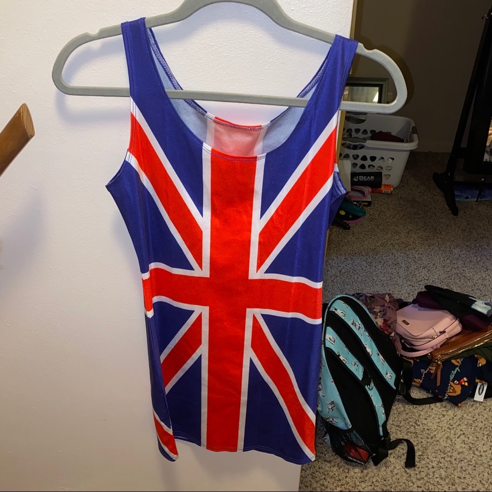 GINGER SPICE LONDON FLAG DRESS